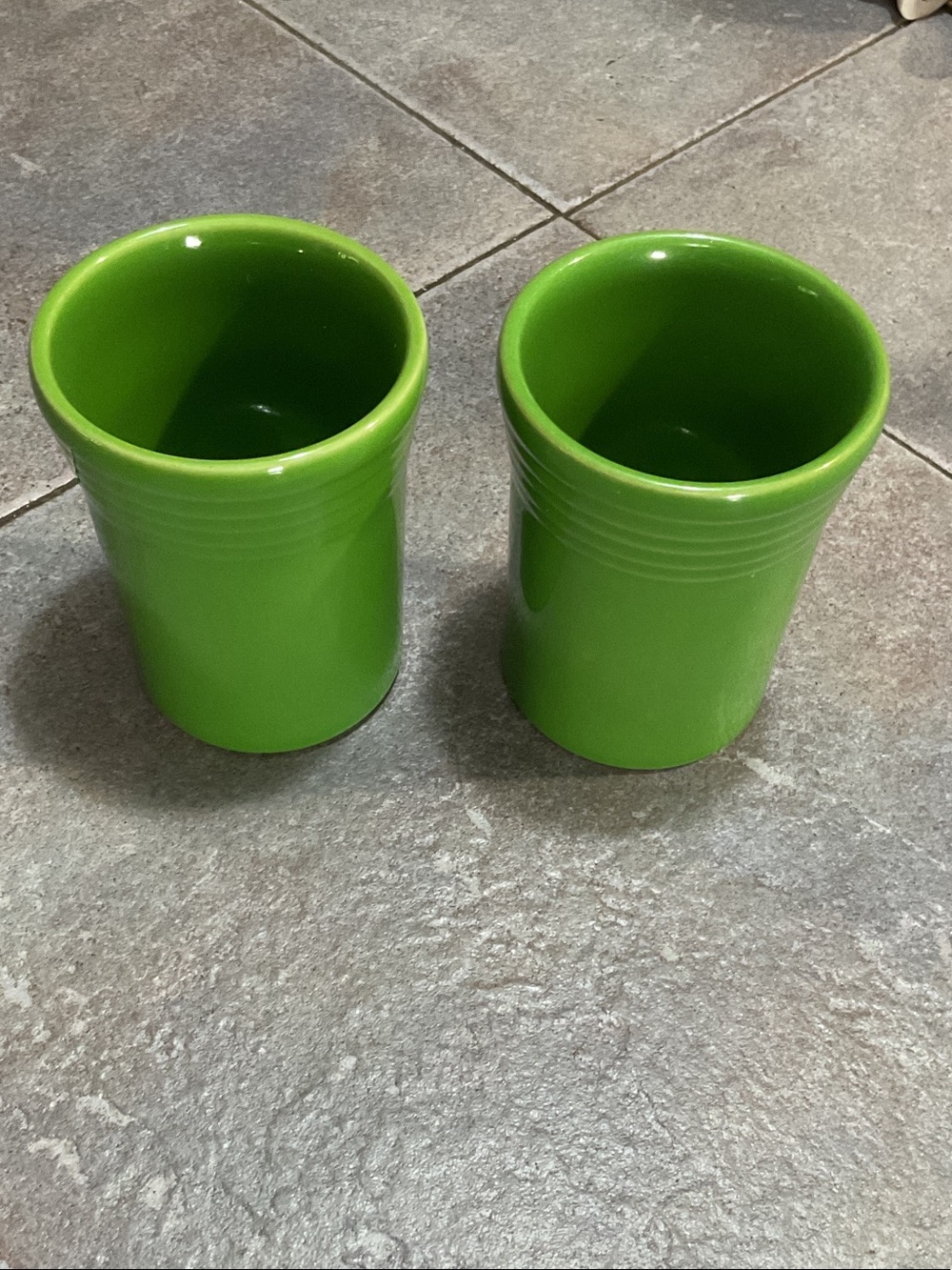 Fiesta Bright Green 6 ounce tumblers - Set of 2